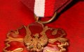 Medal "Zasłużony Kulturze Gloria Artis" przyznany Janowi Fudali przez Ministra Kultury i Dziedzictwa Narodowego za działalność w krzewieniu kultury góralskiej (2008 rok) - fot. A. Karpiel-Semberecka